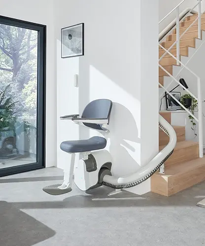 Curved Staircase Lift