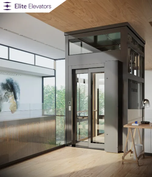 Premium cogbelt home elevators